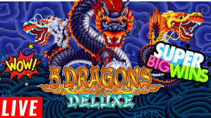 Play the Exciting 5 Dragons Slot Machine Game in 63jili, Big Wins Await